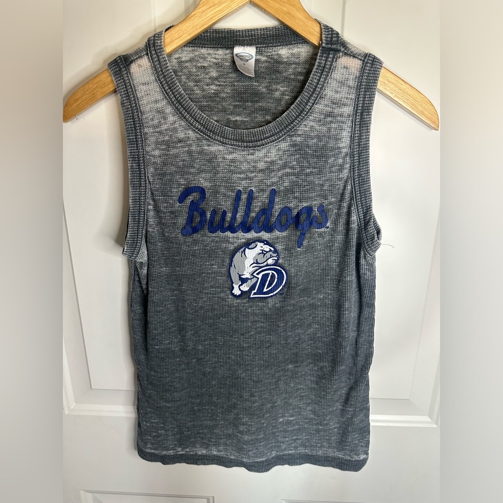 Concepts Sport Drake University Bulldogs Waffle Knit Tank Top - Size M